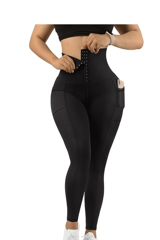 Corset High Waisted Leggings with Tummy Control