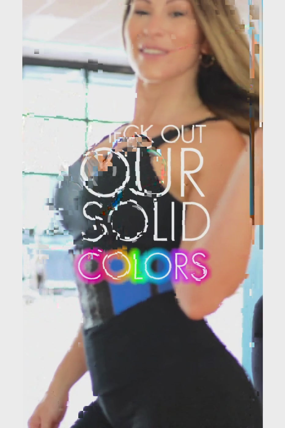 8" Short Torso Sport Waist Trainer Solid Colors