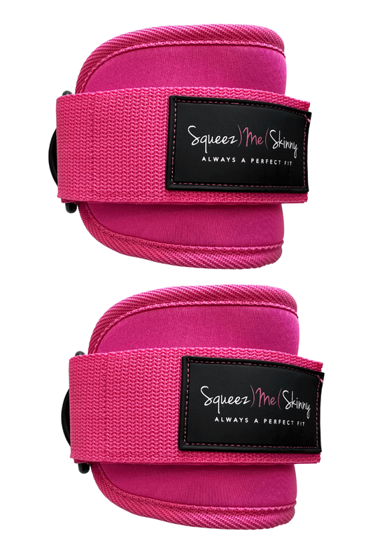 SqueezMeSkinny Pink Ankle Straps