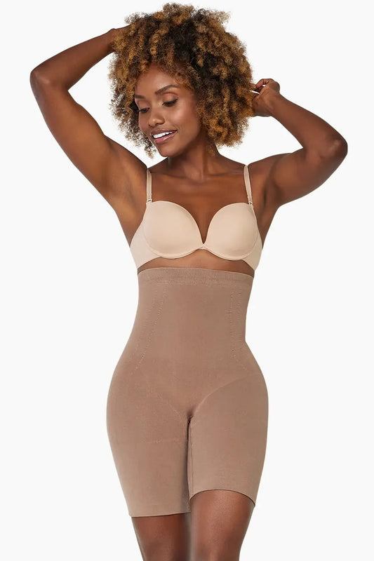 CURVEEZ High Waist Thigh Slimmer Comfort Evolution