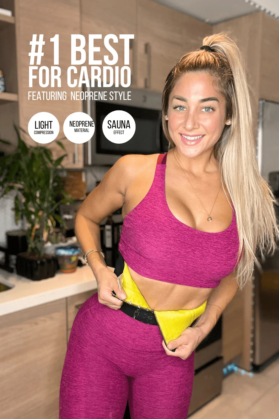 Neoprene Latex Sport Waist Trainer: Burn the Belly Fat!