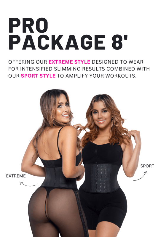 8" Pro Package. Get 2 Waist Trainers !