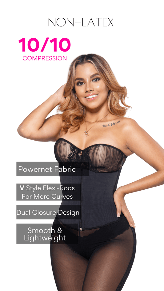 Invisible Zip & Clip Latex Free Waist Trainer