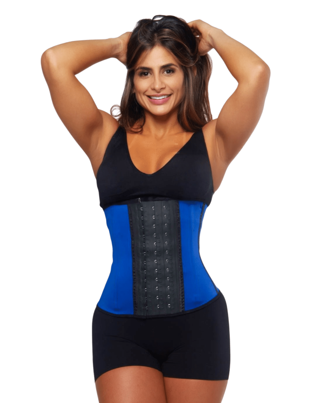 SqueezMeSkinny1 Blue / XXS Long Torso 12" Traditional Sport Waist Trainers
