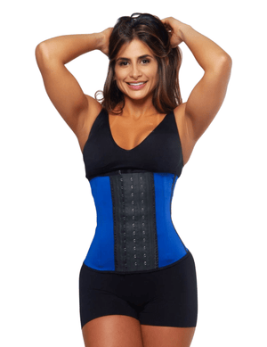 SqueezMeSkinny1 Blue / XXS Long Torso 12" Traditional Sport Waist Trainers