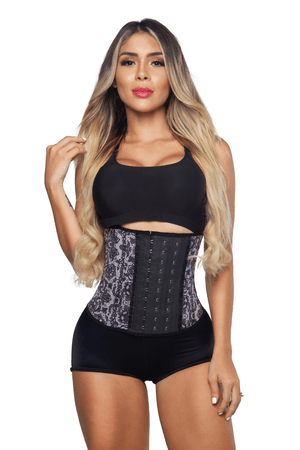 SqueezMeSkinny1 Sexy Lace / XXS Long Torso 12" Exclusive Design Sport Waist Trainers